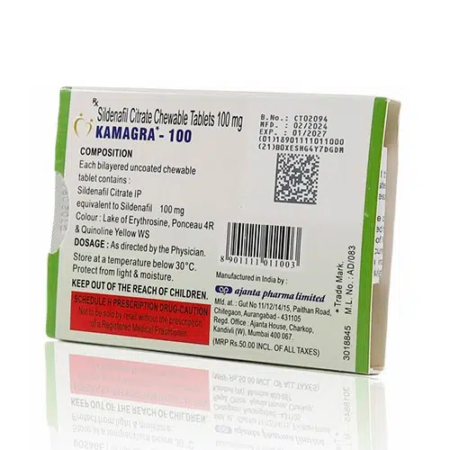 威而鋼口溶片/錠 100mg(4顆)